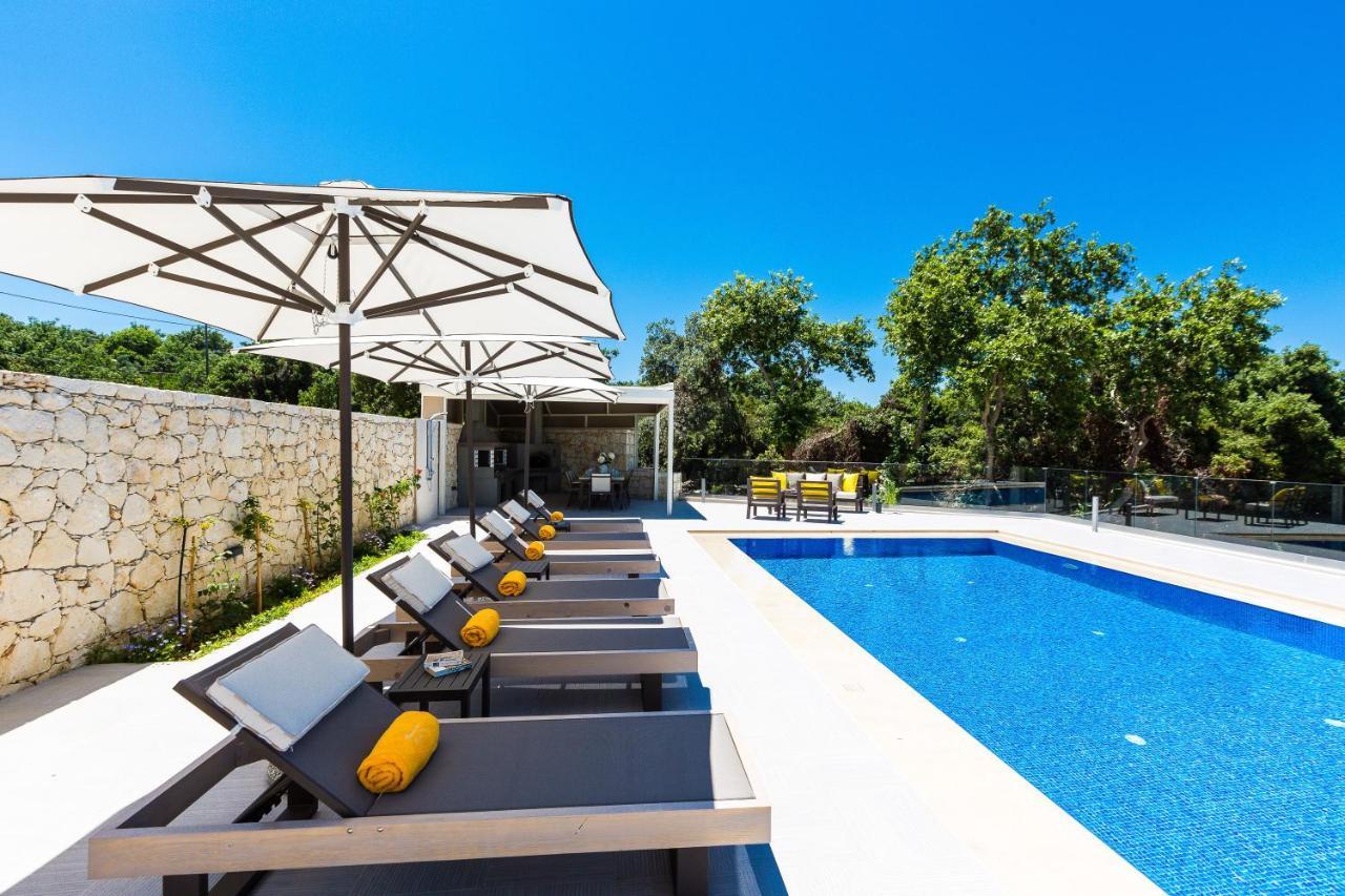 Luxury Cretan Villas With Private Pools Gállos Екстериор снимка