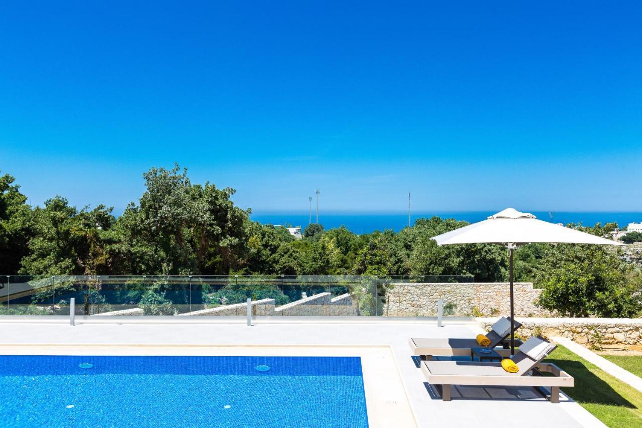 Luxury Cretan Villas With Private Pools Gállos Екстериор снимка